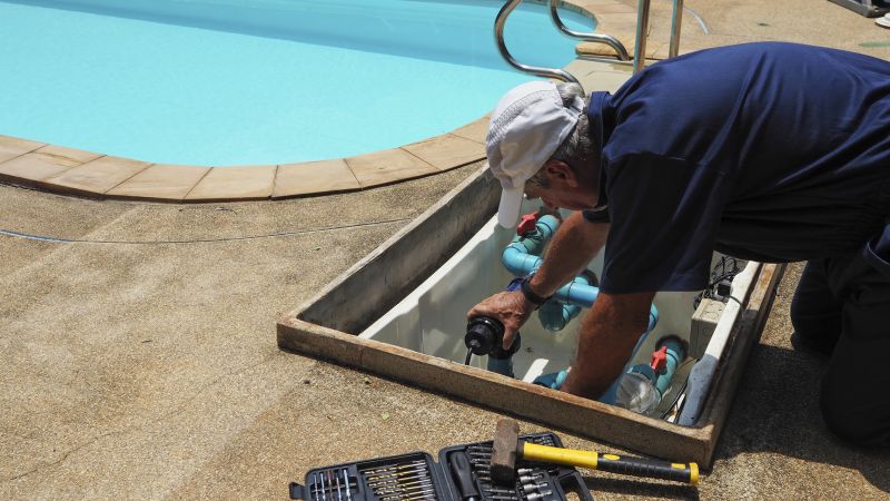 Pool Underwater Patch Repair